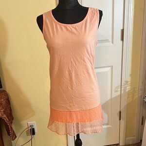 Peach Sleeveless Top
